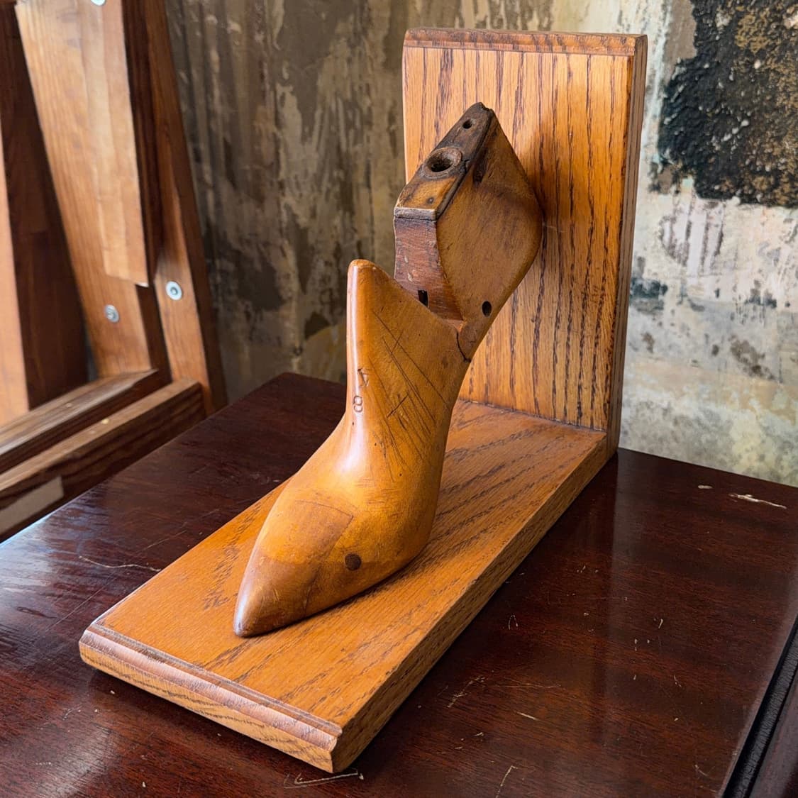 USA 빈티지 우드 슈트리 액자 상품이미지4