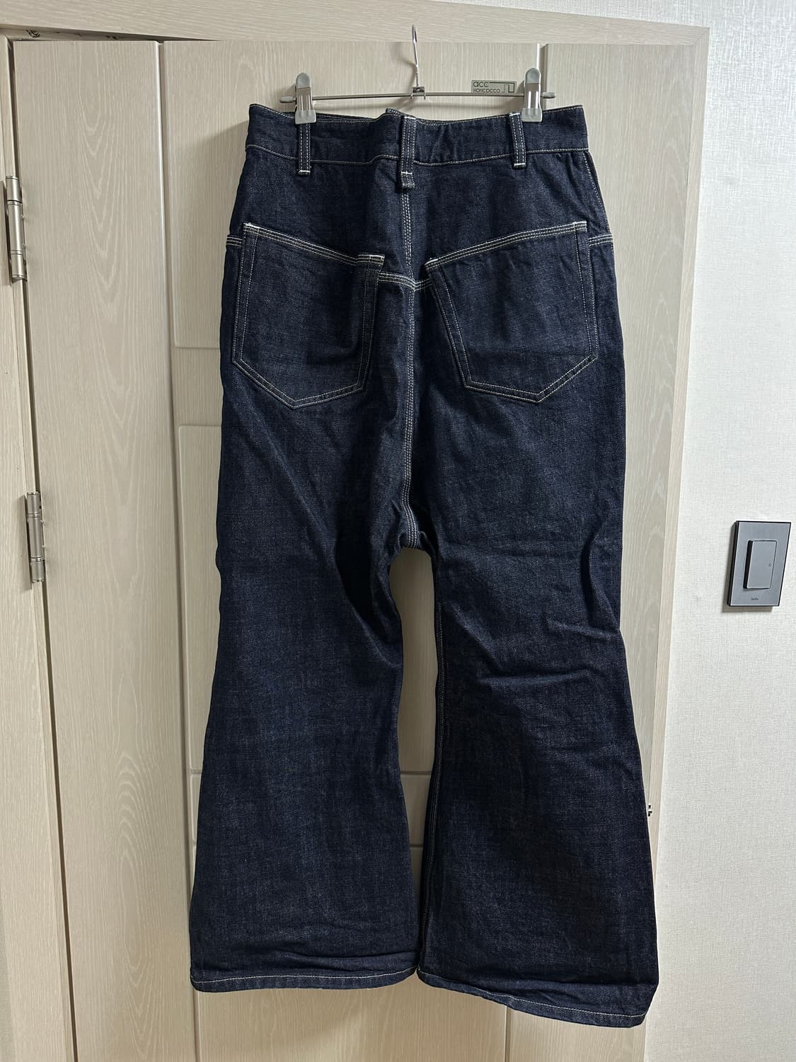 Rarelyalike flare denim jeans 상품이미지4