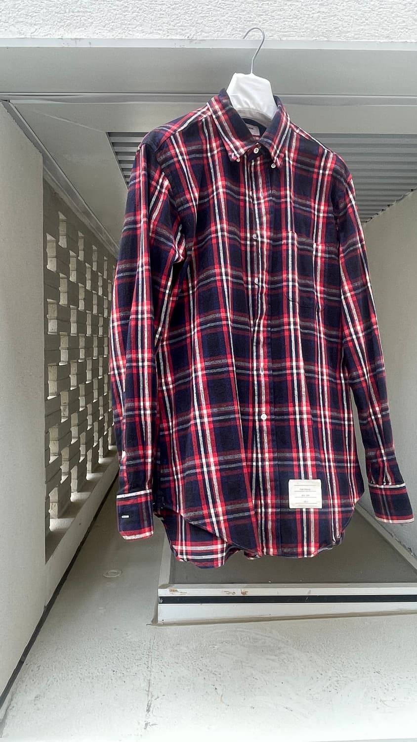 (Archive) Thom Browne Wool Flannel Check 상품이미지3