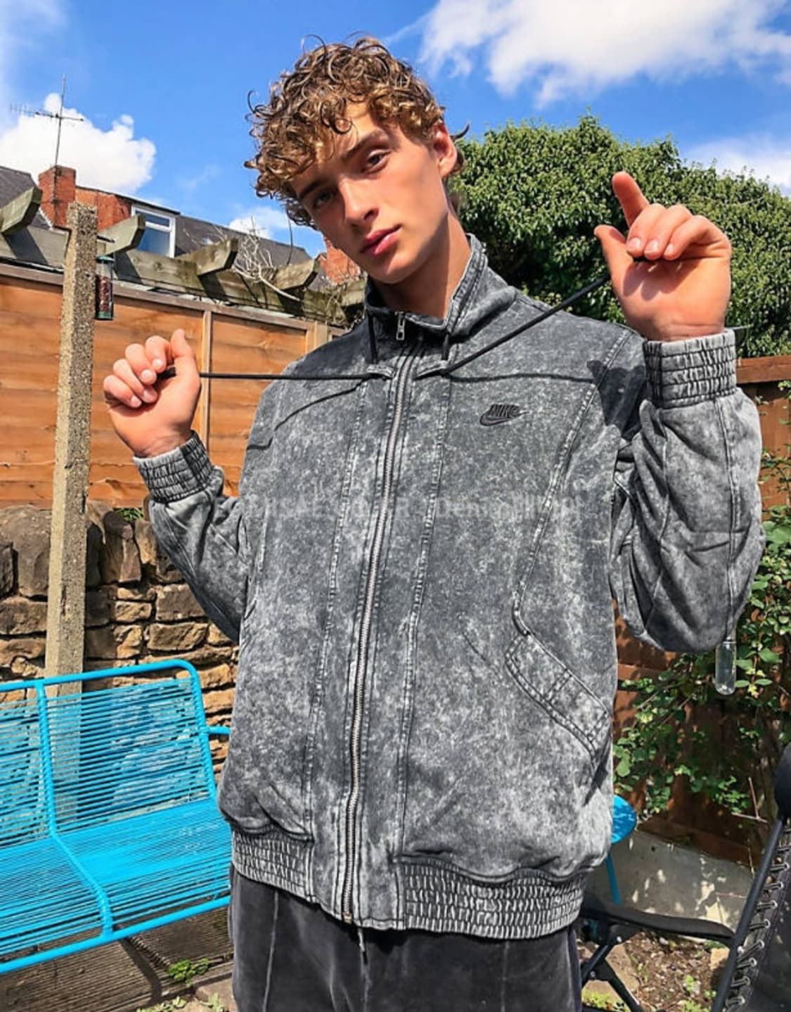 나이키 리이슈 니트 워시 재킷  ( L 오버핏) 상품이미지1