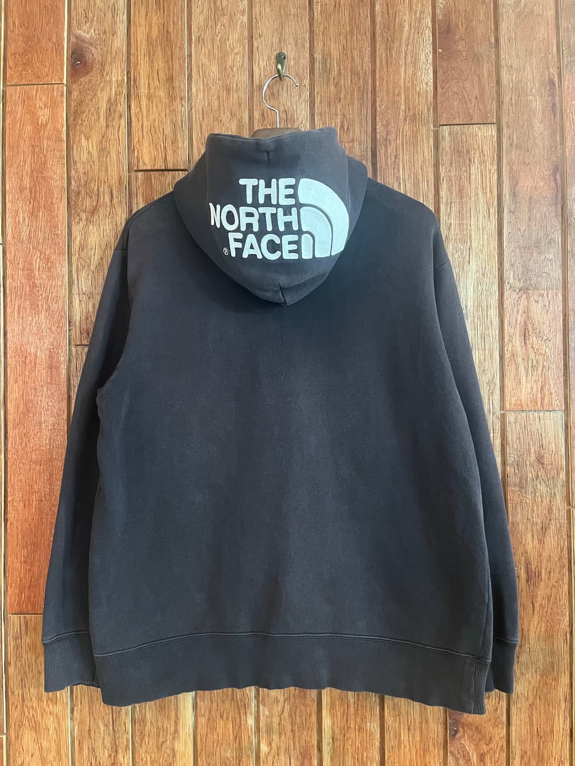 노스페이스 일본판 차콜 후드집업 상품이미지2