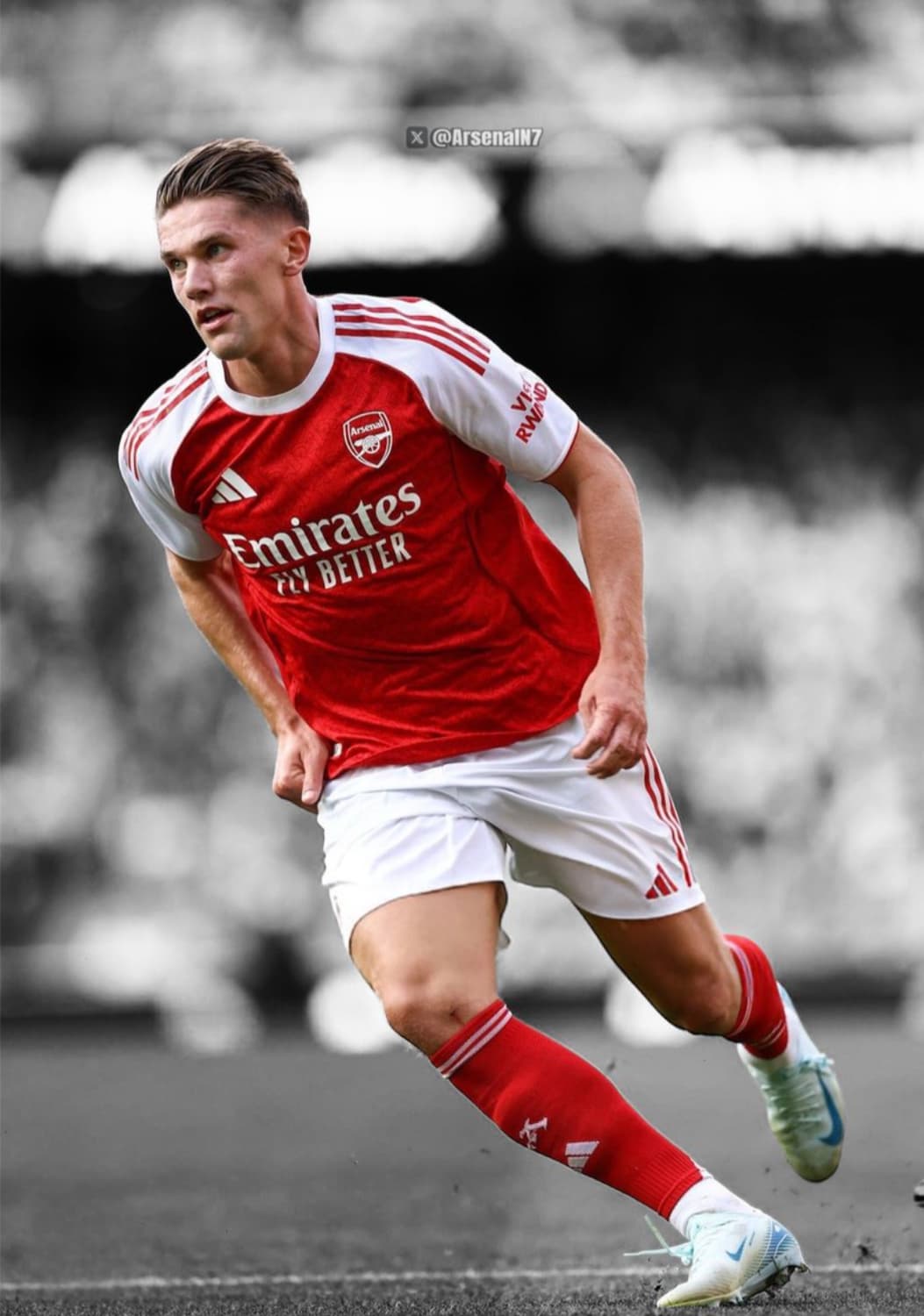 25-26 아스날 요케레스 홈 유니폼 L사이즈 상품이미지8