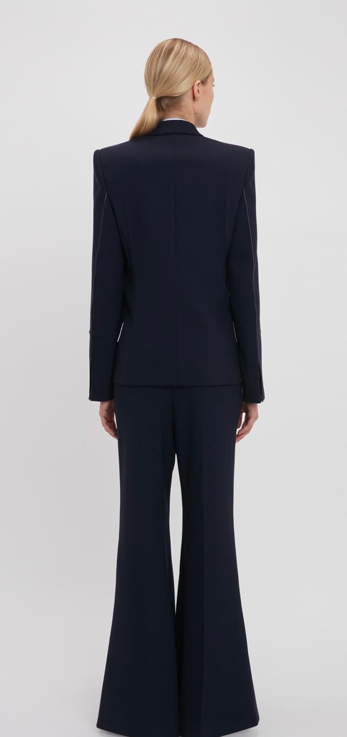 빅토리아베컴 네이비 블레이저 자켓 6사이즈 새상품 상품이미지5