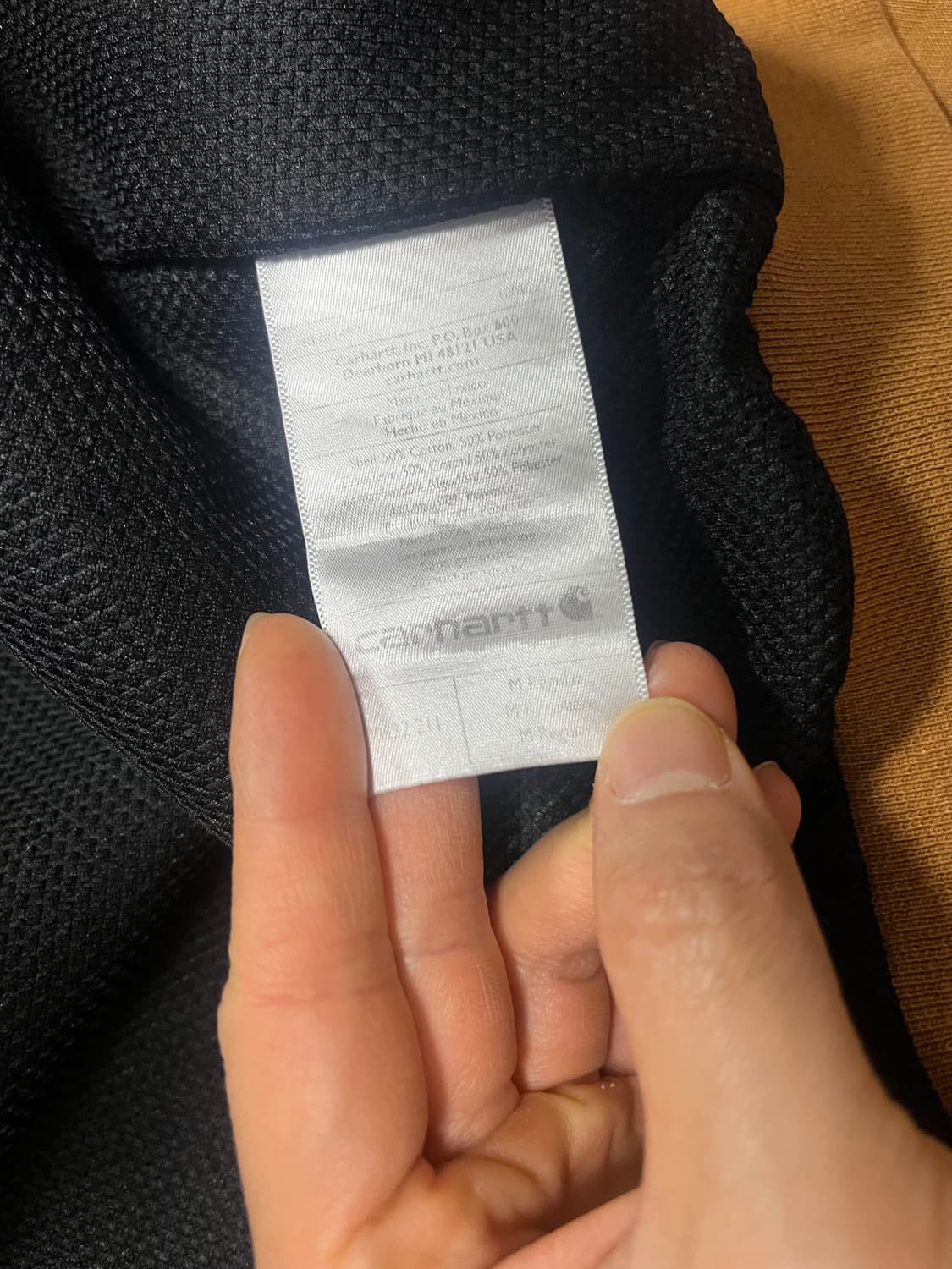 칼하트 써멀 레인디펜더 후드집업 상품이미지7