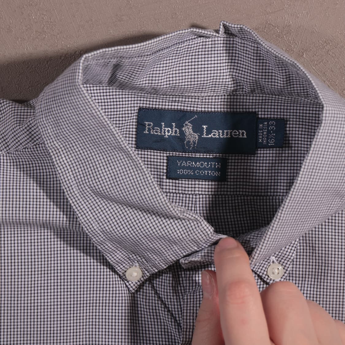 폴로 랄프로렌 체크셔츠 상품이미지3
