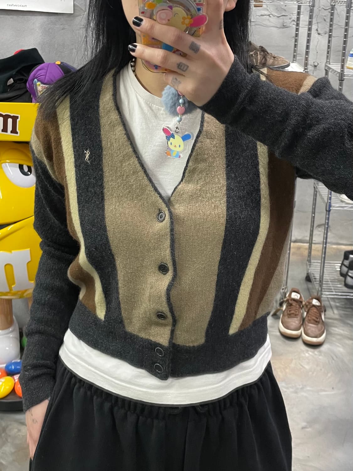 00s 입생로랑 숏 니트 가디건 상품이미지8