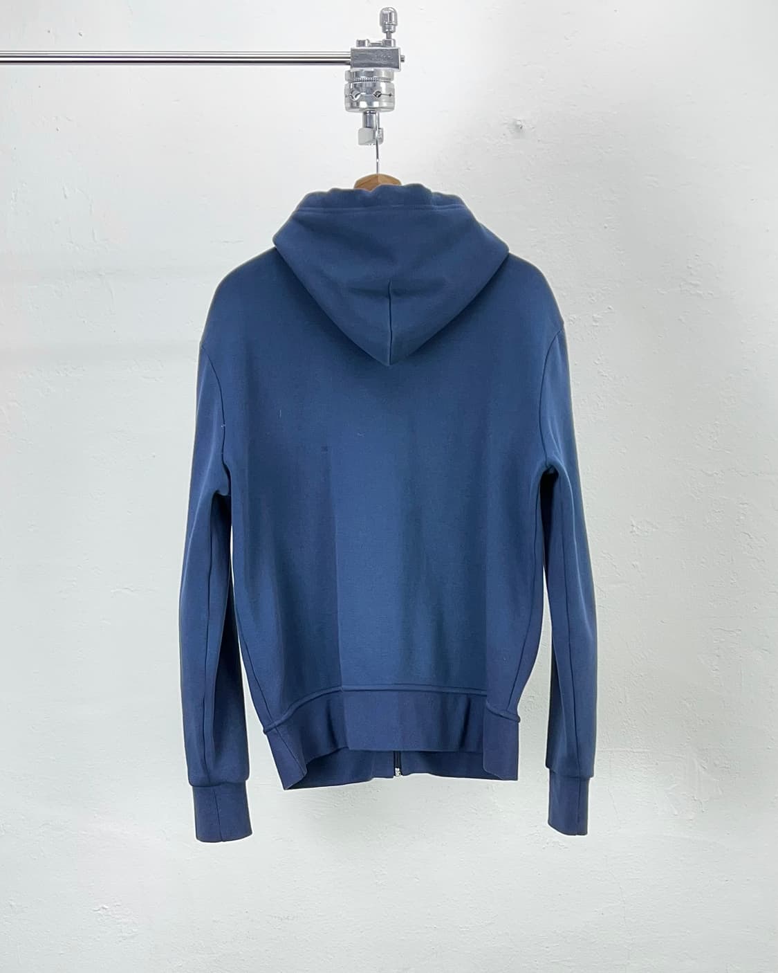 폴로 랄프로렌 딥 블루 버건디포니 코튼 후디 집업 상품이미지6