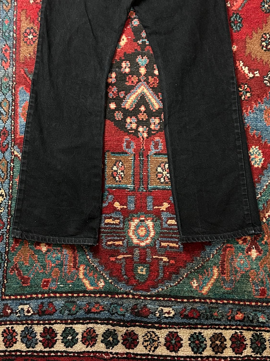 00's 리바이스 517 블랙 부츠컷 플레어진 상품이미지8