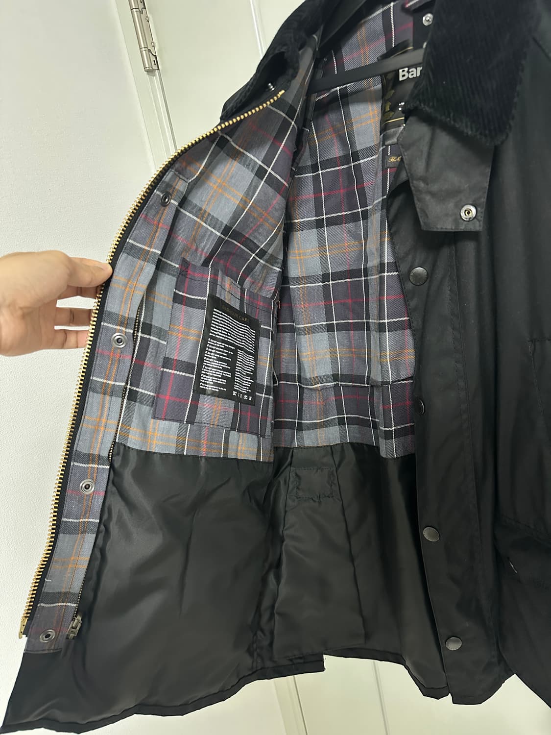 바버 비데일 블랙 38 사이즈 상품이미지3