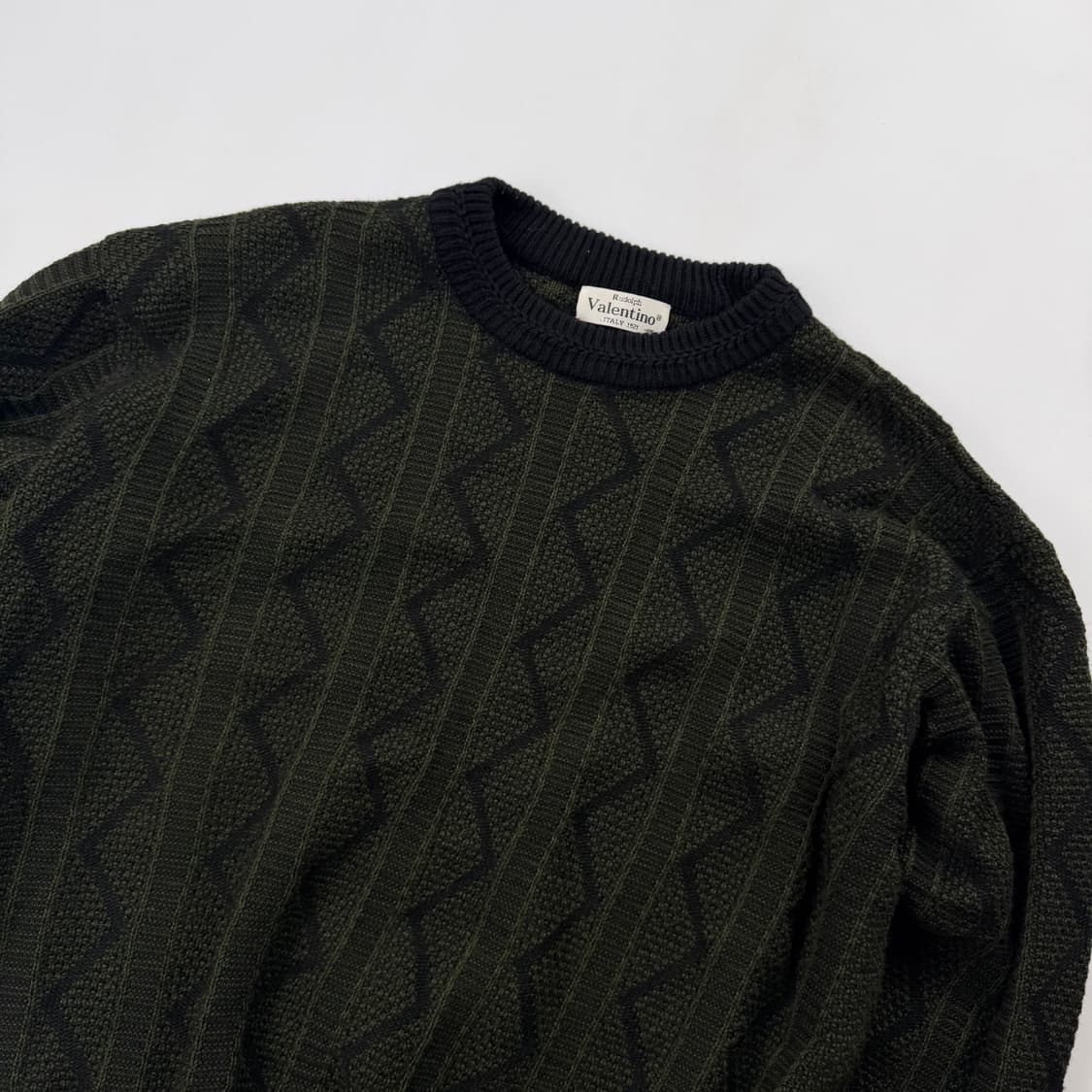 루돌프발렌티노 울 아크릴 니트 상품이미지2