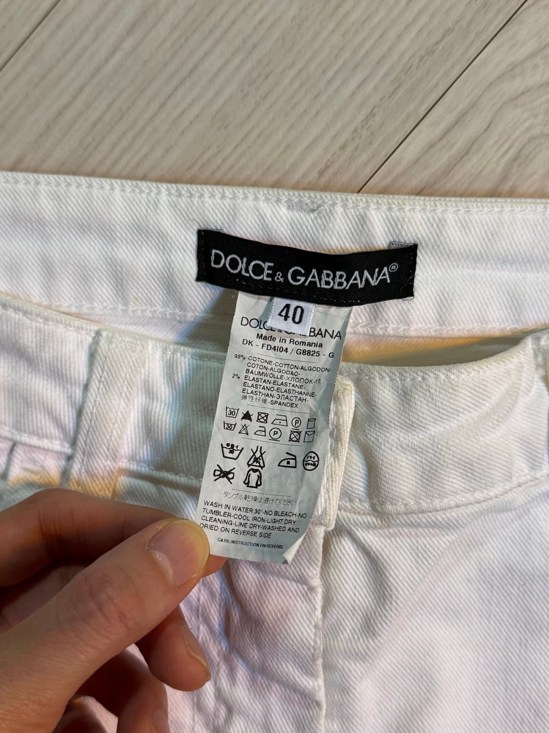 Dolce & Gabbana micro mini skirt 상품이미지3