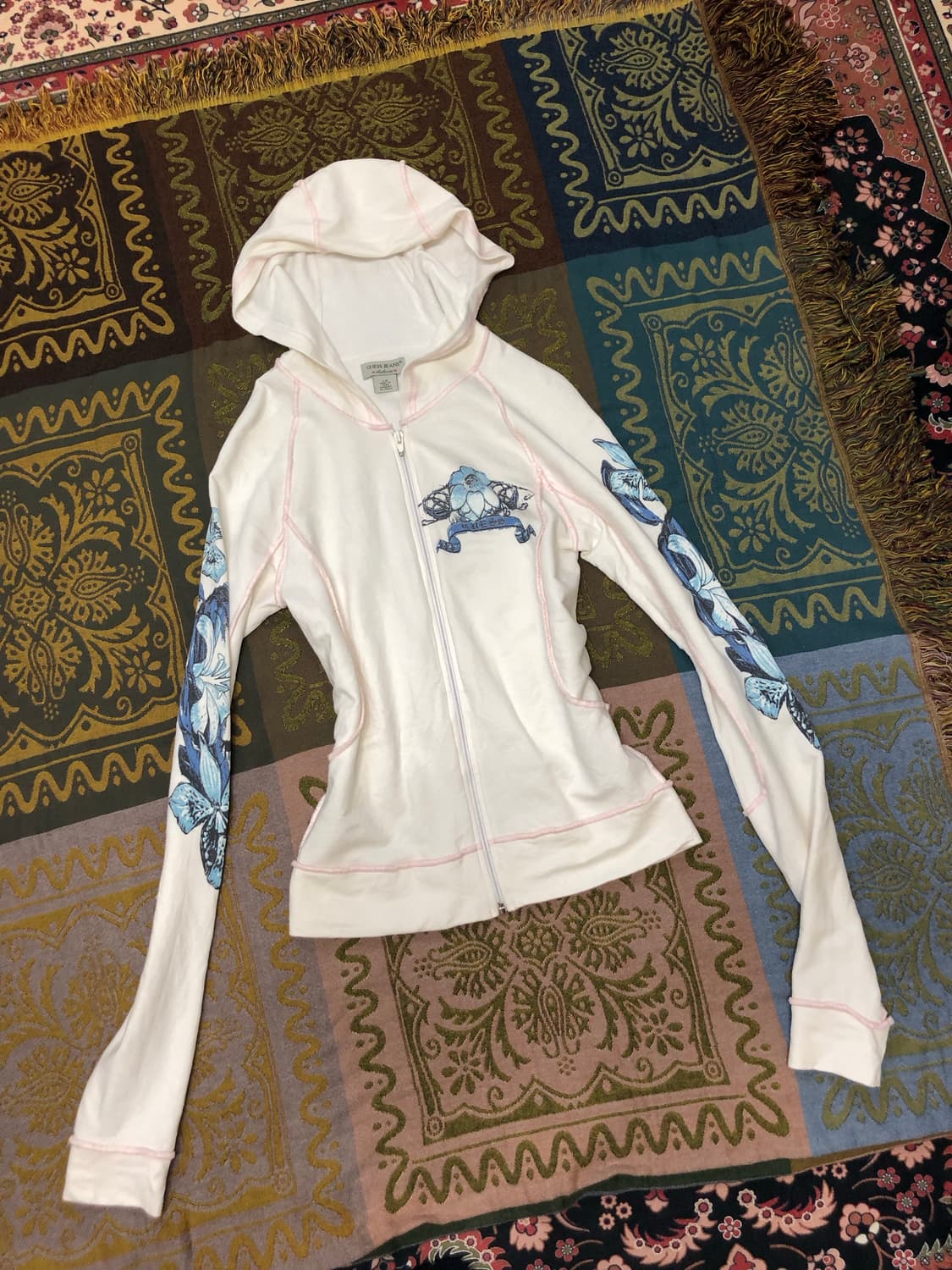 GUESS JEANS pinterest hood zipup 상품이미지2