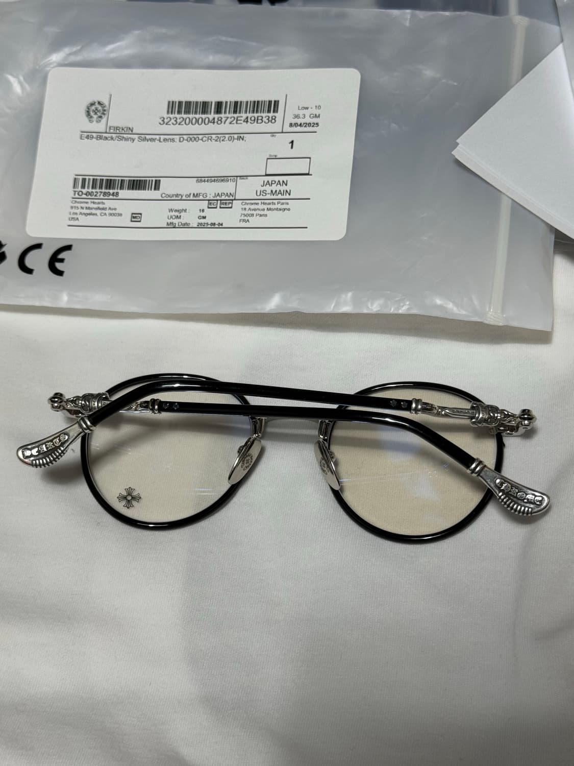 크롬하츠 퍼킨 BK/SS 상품이미지2