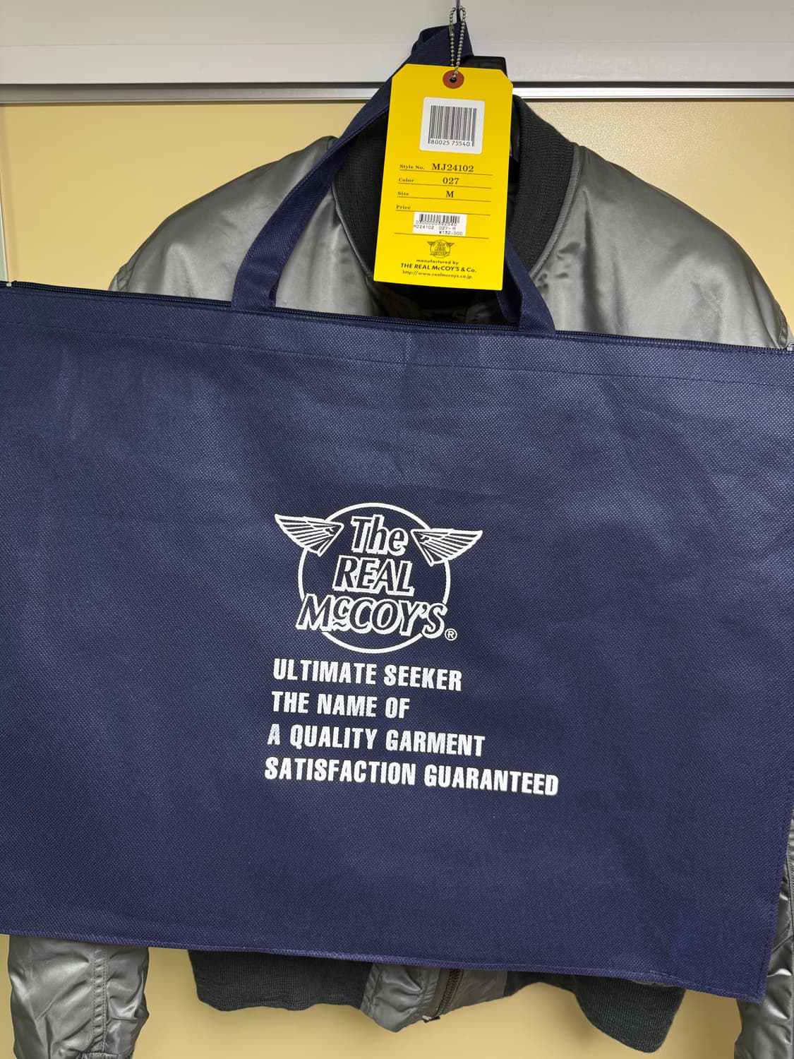 [M] 리얼맥코이 MA-1 실버그레이 상품이미지6