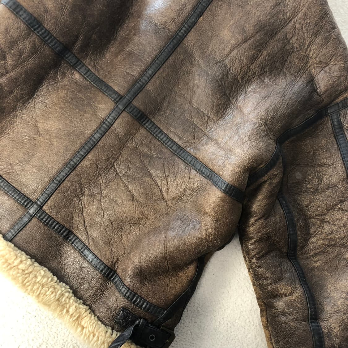 빈티지 B-3 무스탕 상품이미지4