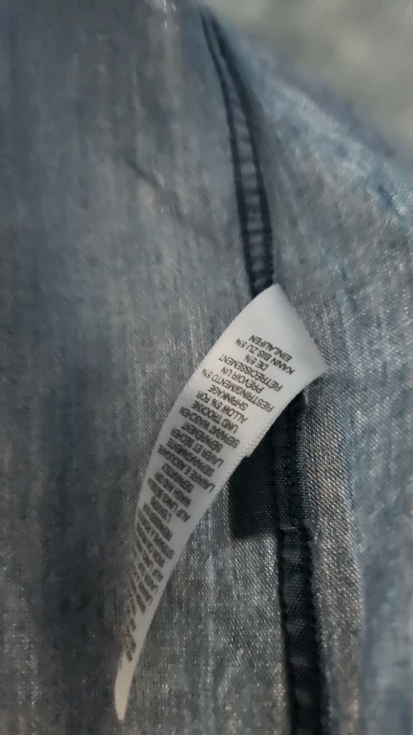 폴스미스 데님셔츠 XL 상품이미지7