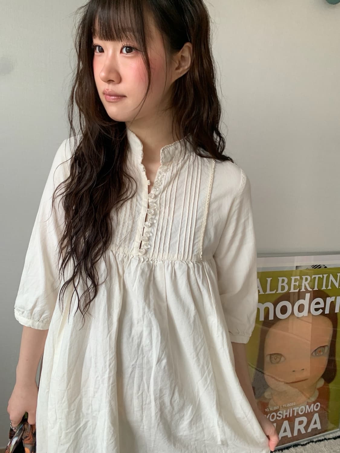 inu button.. dress 상품이미지2