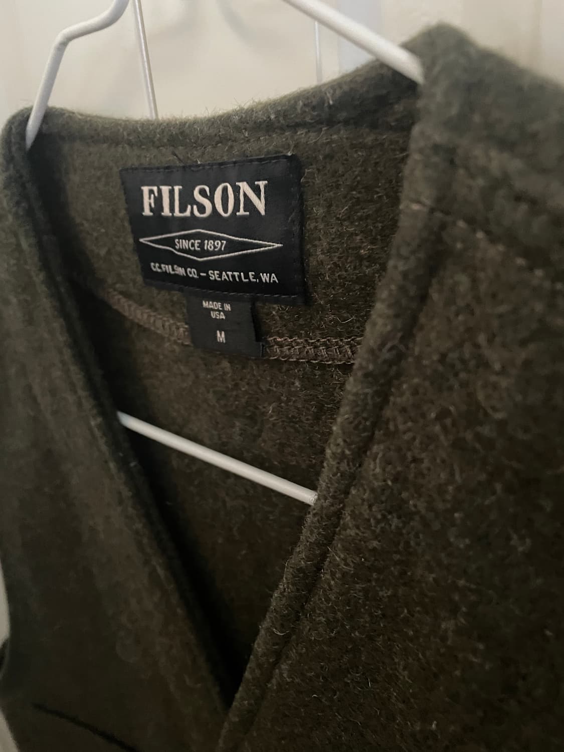 Filson Mackinaw Wool Vest 상품이미지2