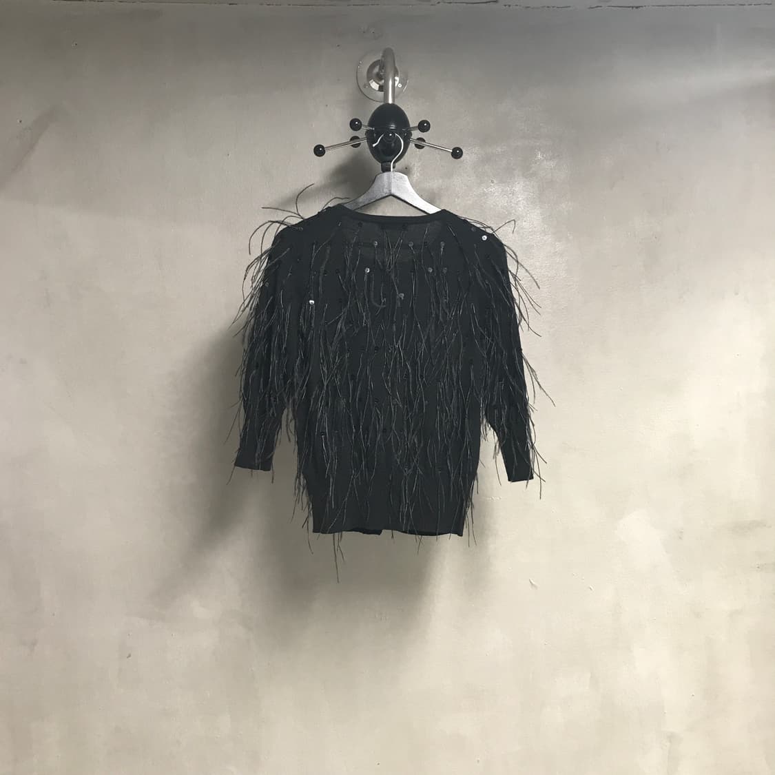 오스카 드 라 렌타 블랙 가디건 M(W) 상품이미지6