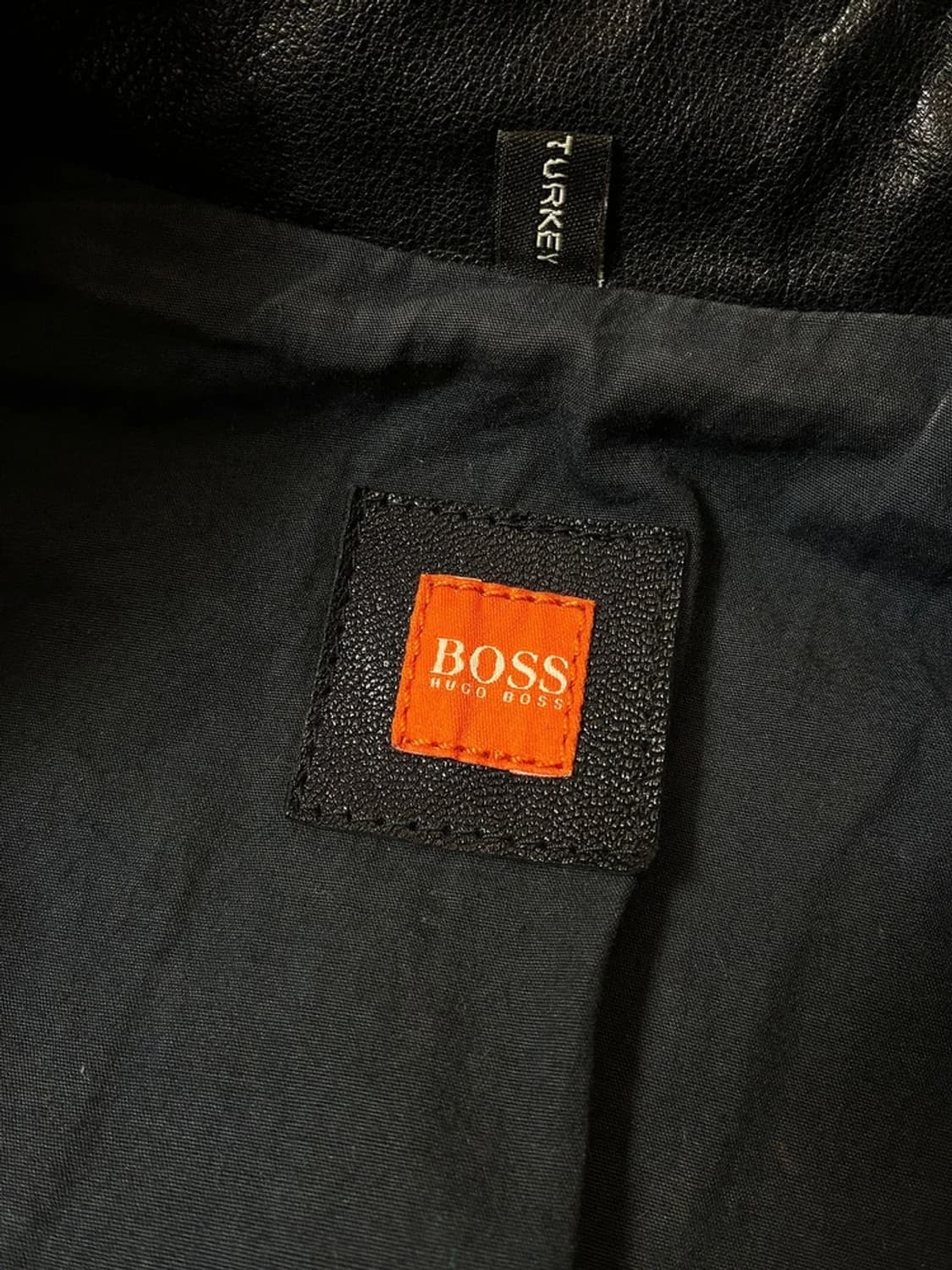 휴고보스 00's Y2K 유틸리티 가죽 봄버 자켓 PN6802 상품이미지8