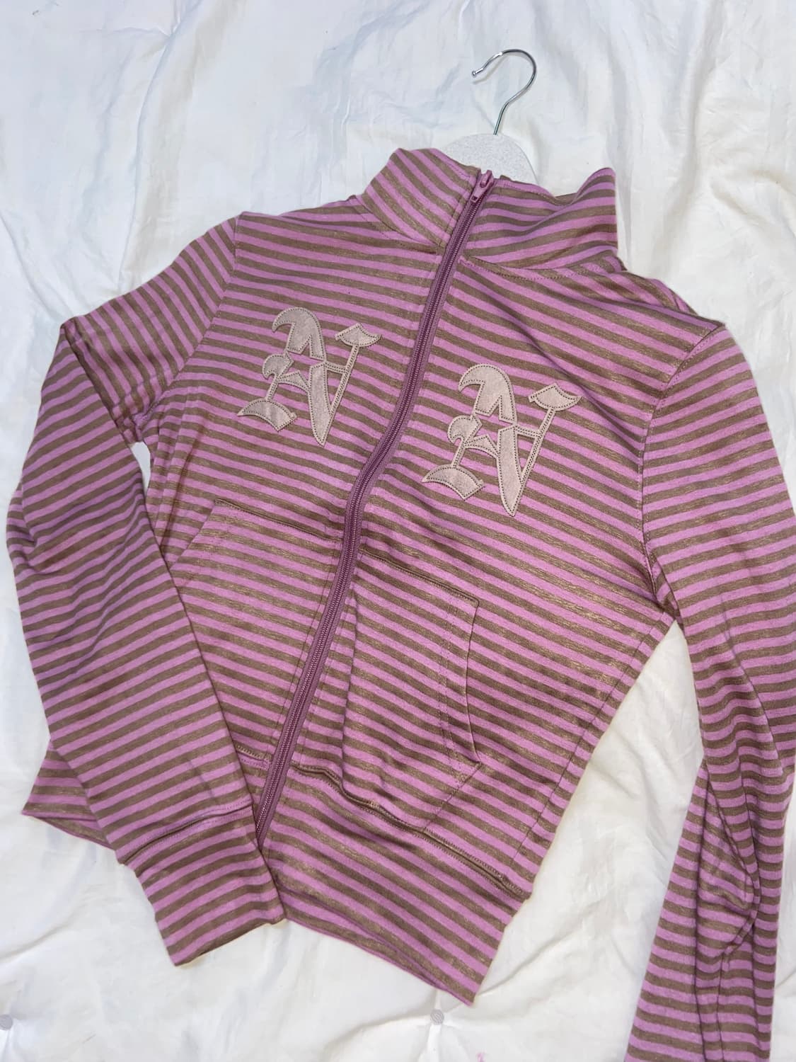니어노어 집업 NN STRIPE ZIP-UP 상품이미지1