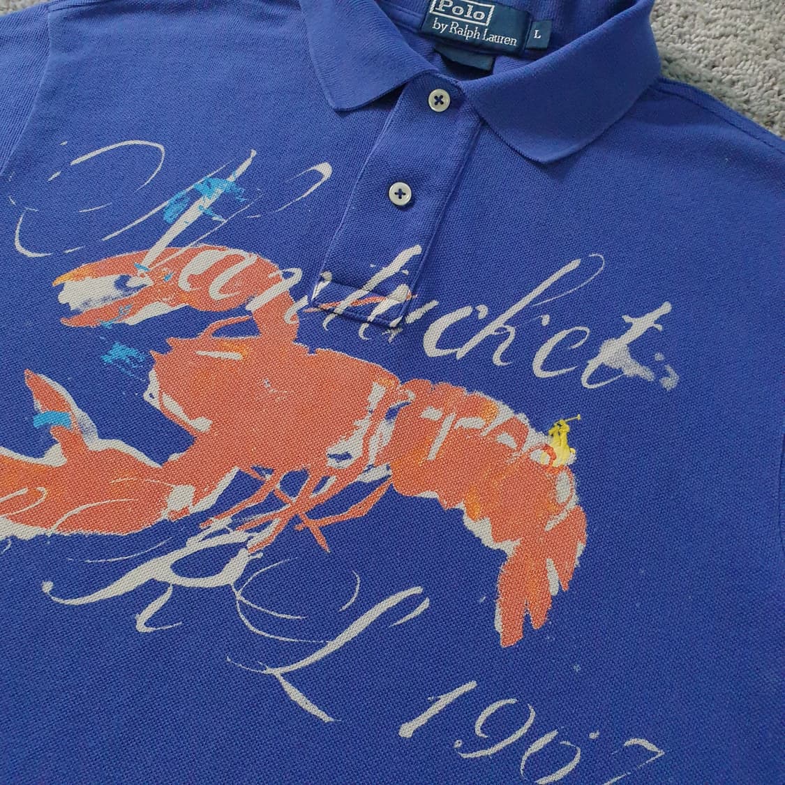 Polo Ralph Lauren 랍스터 반팔 카라티 상품이미지2