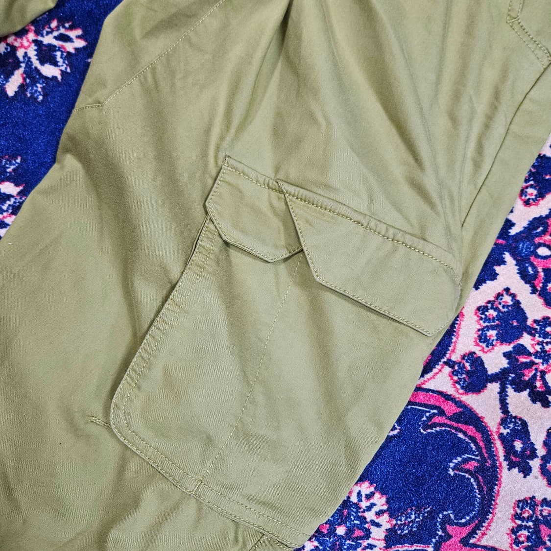 아디다스(Adidas) 테크 올리브 유틸리티 카고팬츠 XL size 상품이미지3