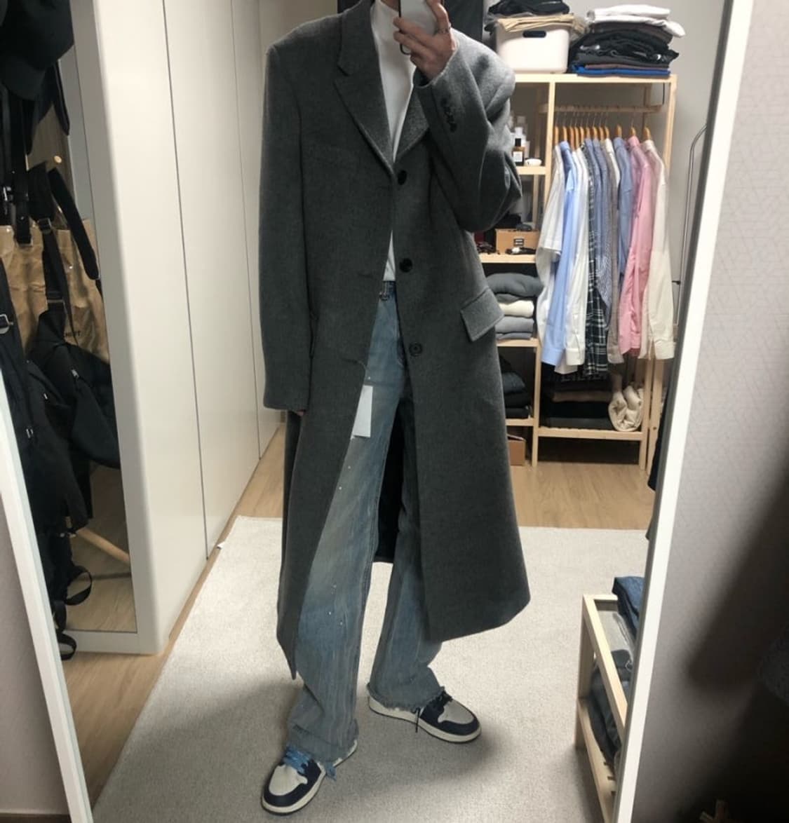 MNGU / 체스터필드 코트 그레이 / L 상품이미지9