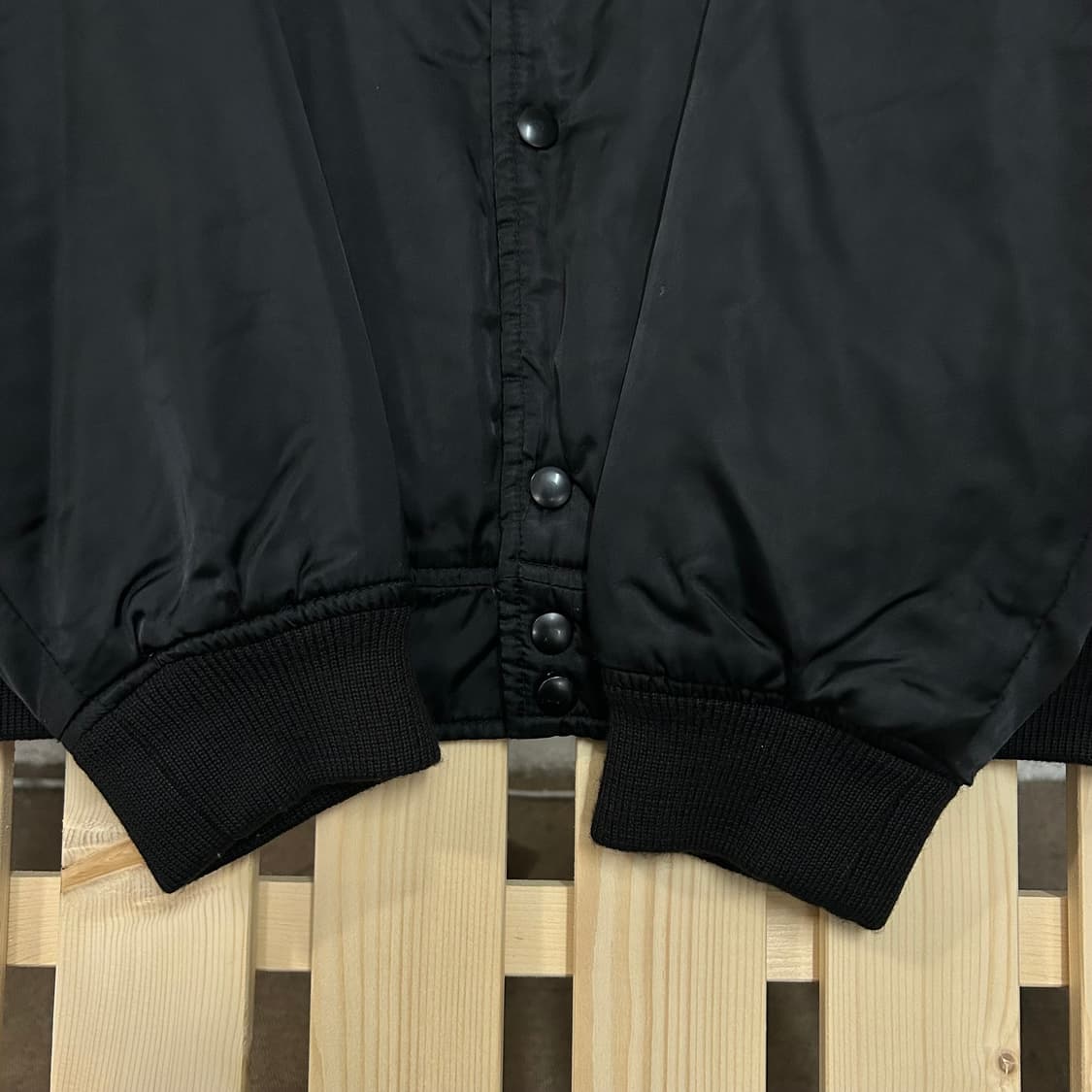 (L) 00s 스투시 스컬 쉐도우 스타디움 봄버자켓  상품이미지5