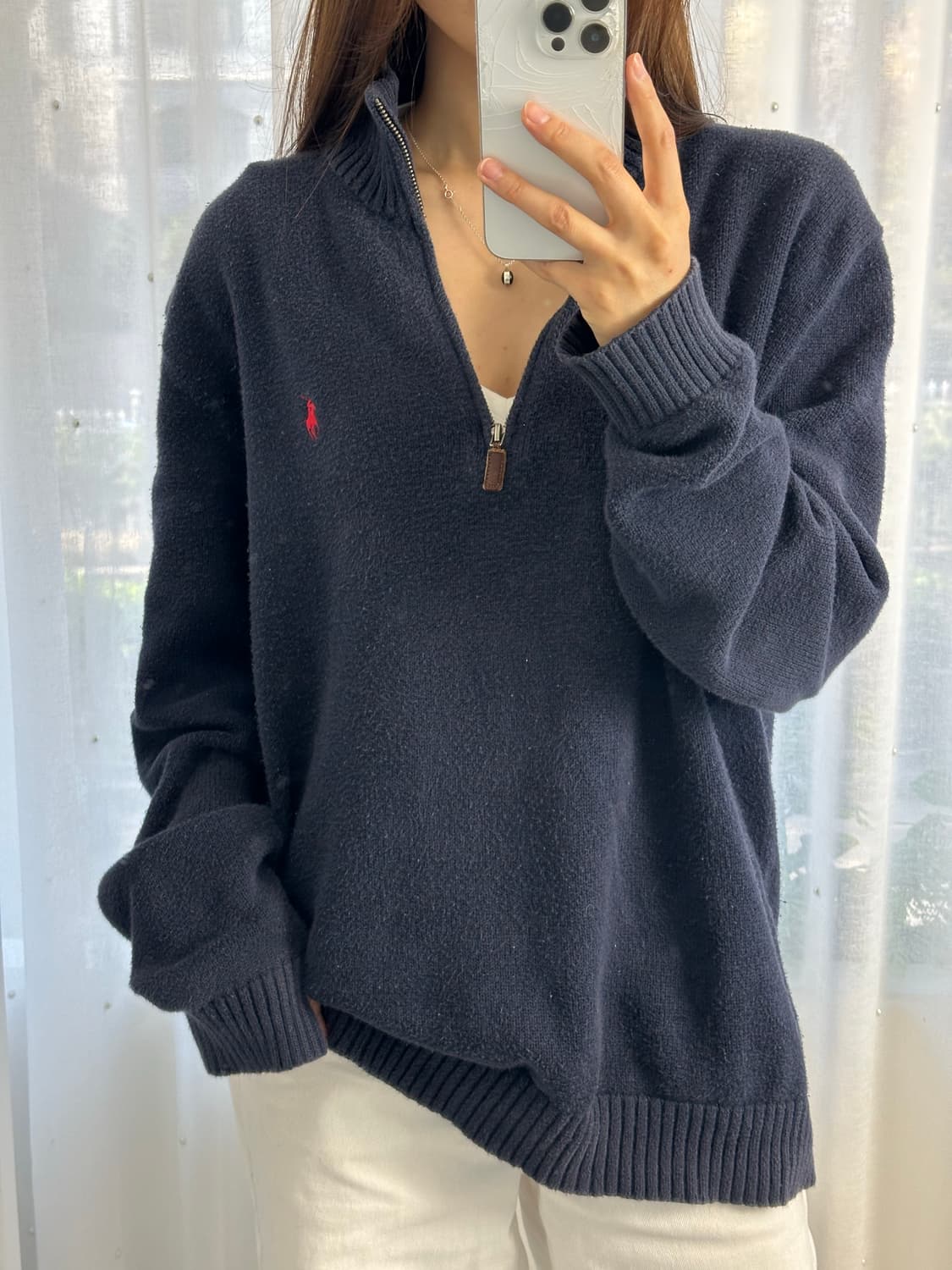 폴로랄프로렌 하프집 니트 상품이미지2