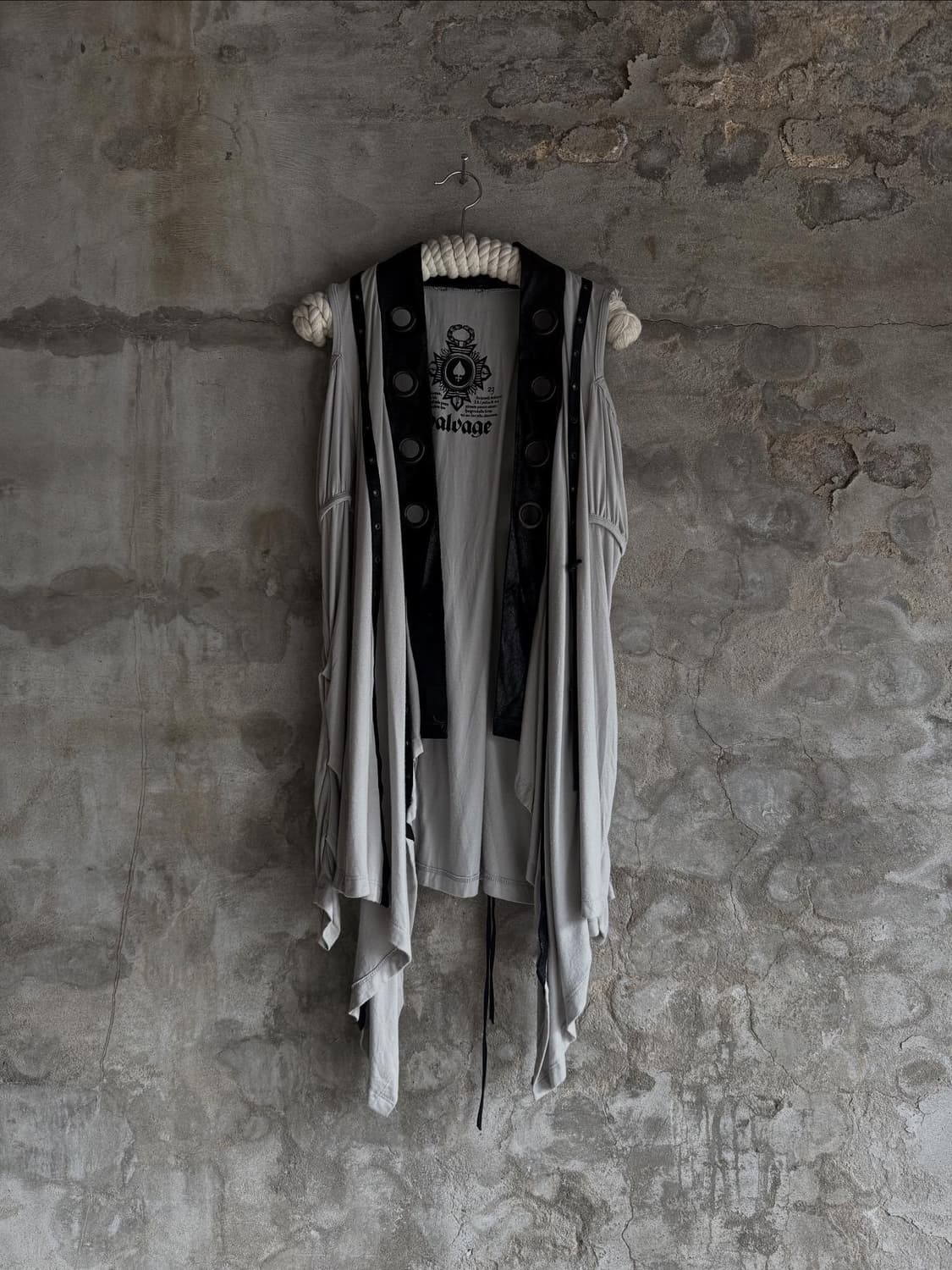 Salvage Eyelet Detail Cardigan 상품이미지2