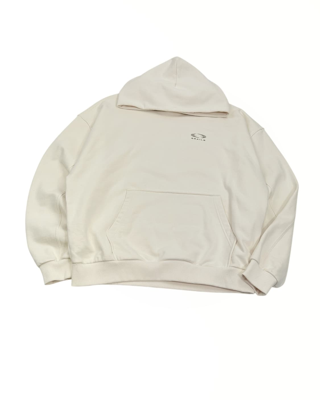 그레일즈 빅로고 후드티 아이보리 상품이미지3