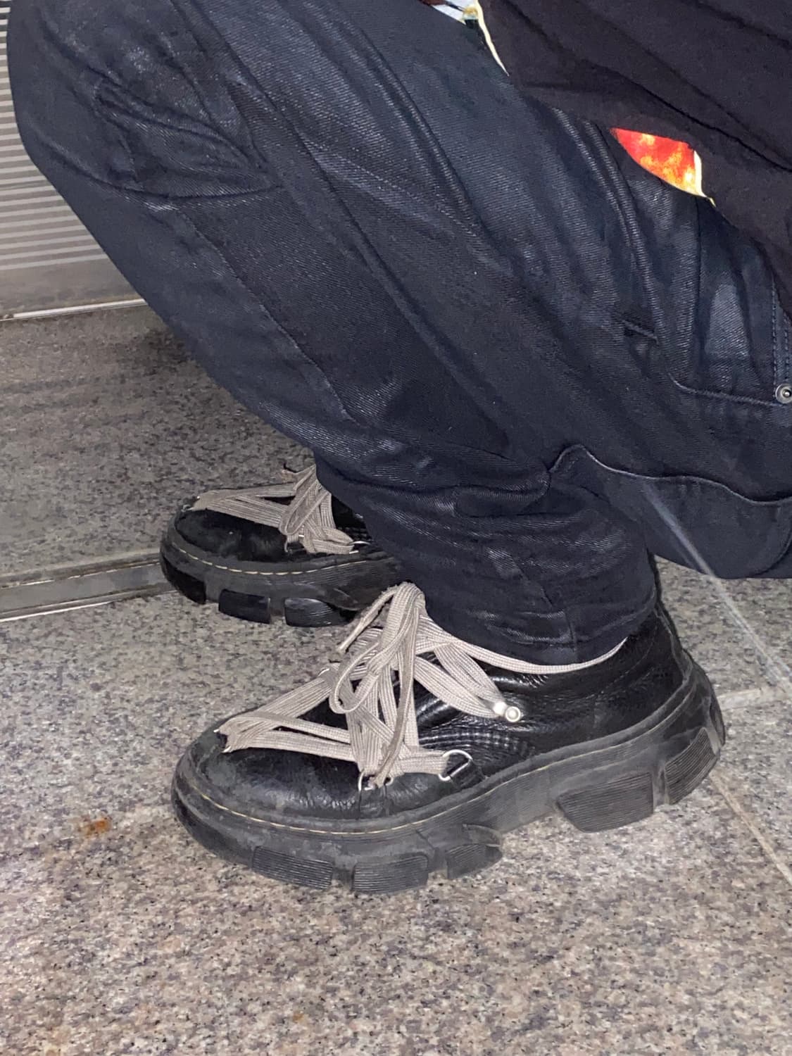 Rick Owens DetroitCut Wax Drkshdw Black3 상품이미지4
