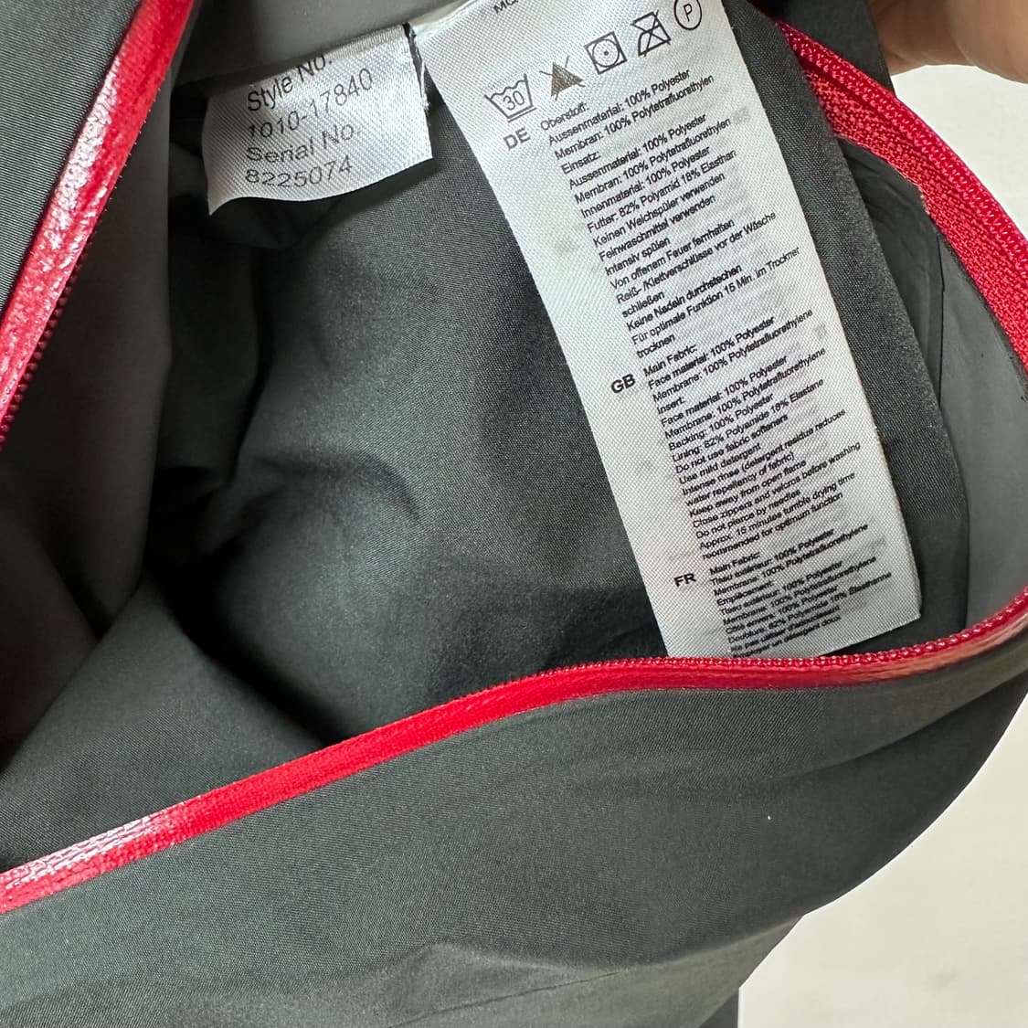 Mammut 마모트 남성 고어텍스 하드쉘 자켓 L사이즈 J34 상품이미지9