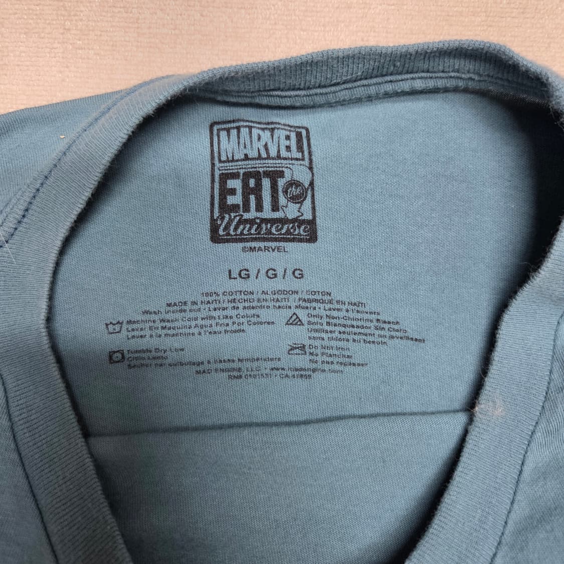 마블 eat the universe 아이스크림 그래픽 롱 슬리브 상품이미지3