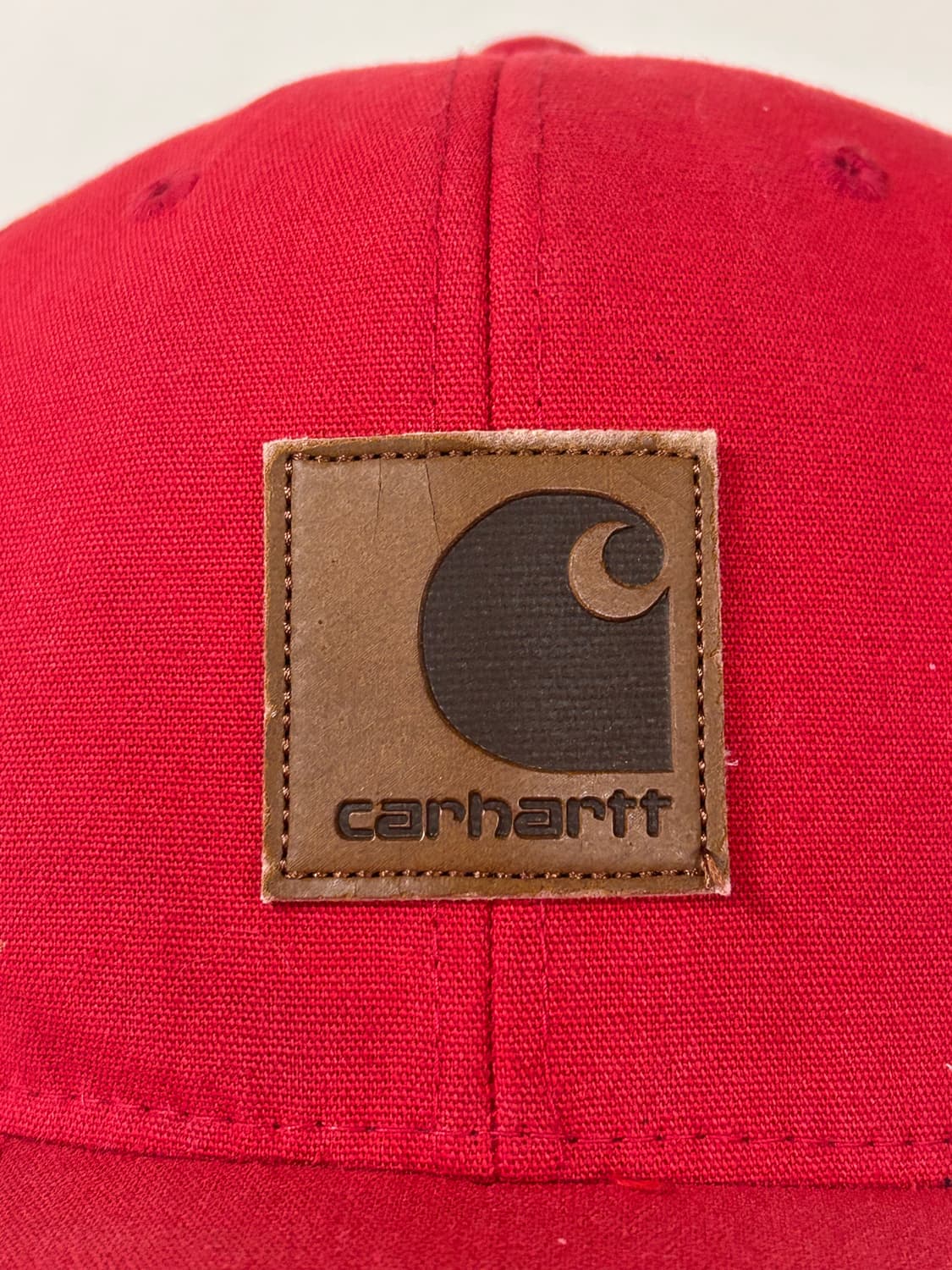 칼하트 볼캡 레드 상품이미지2