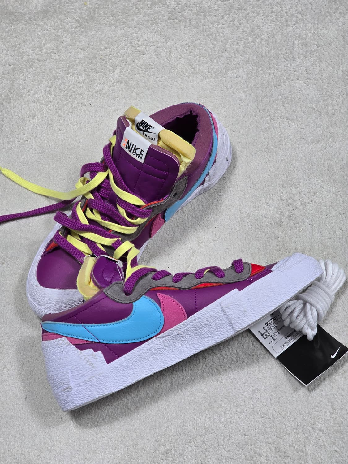 Nike 나이키 블레이저 로우 사카이 퍼플 260 상품이미지3