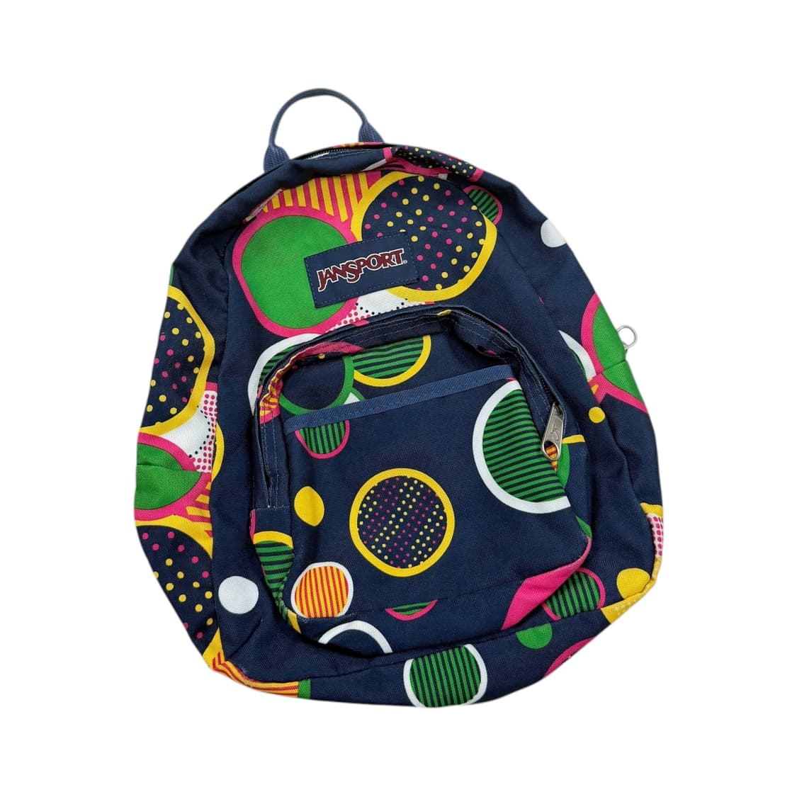 잔스포츠 빈티지 도트 땡땡이 패턴 하프파인트 미니백팩 가방 상품이미지2