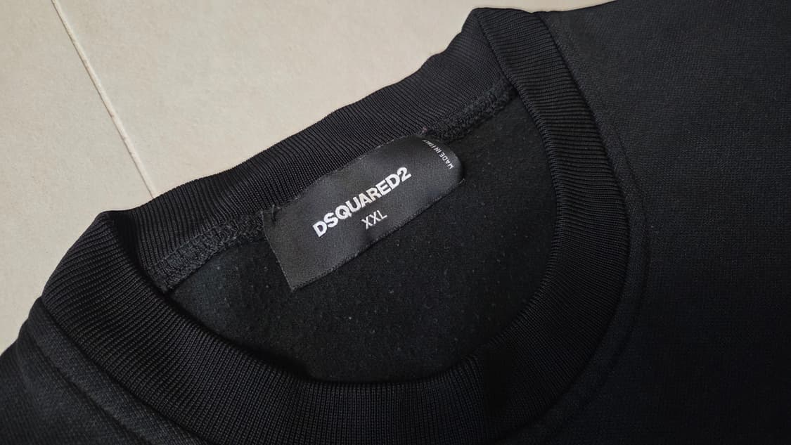 디스퀘어드 로고 프린트 맨투맨 상품이미지4