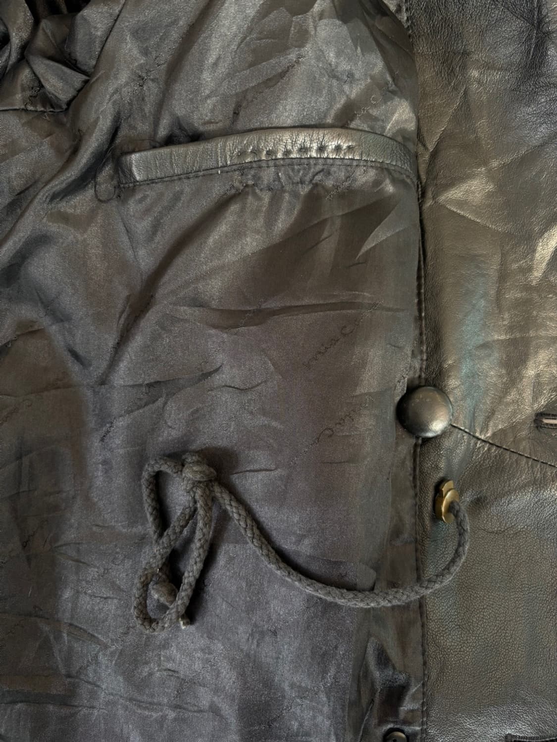 Basic Red Leather Jacket 상품이미지7