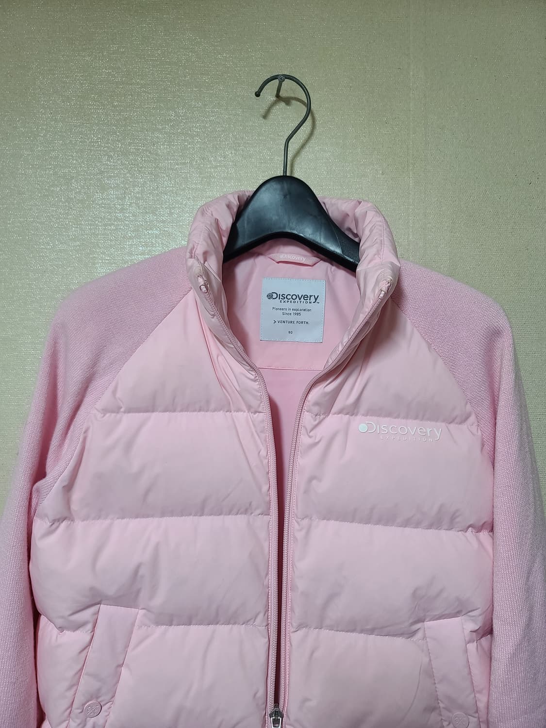 디스커버리 하이브리드 경량패딩 상품이미지2