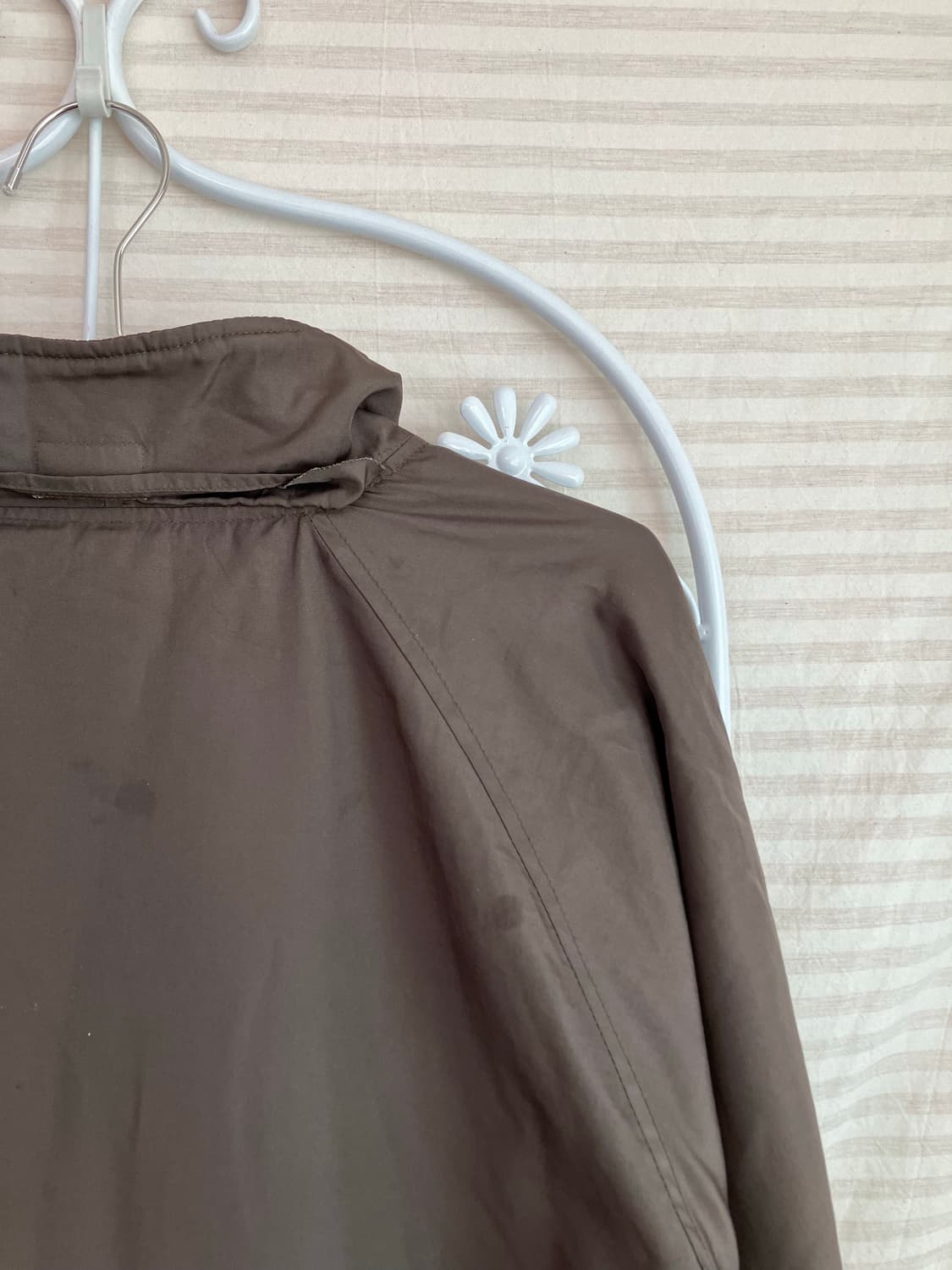 빈티지 카키 내피 기모 점퍼 y2k 스트릿 갸루 펑키 일본빈티지566 상품이미지3