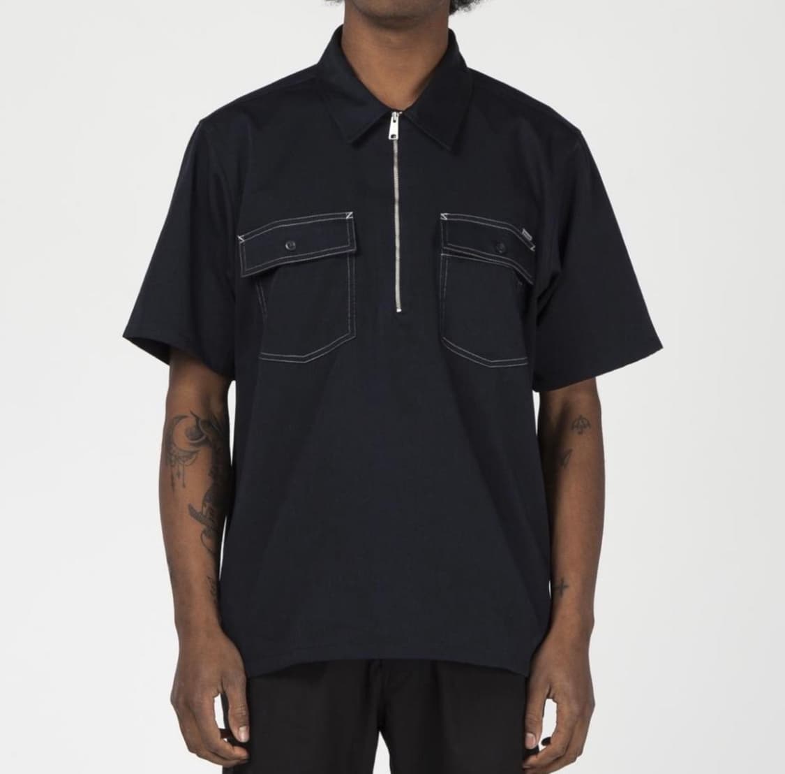 칼하트 wip 메드포드 반팔티 셔츠 네이비 M 상품이미지2