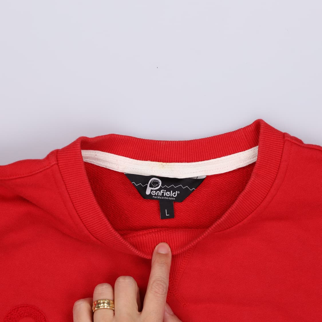 L 펜필드 맨투맨 티셔츠 0427H1 상품이미지3