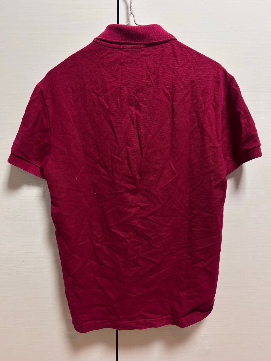 라코스테 버건디 폴로셔츠 사이즈 3 상품이미지4