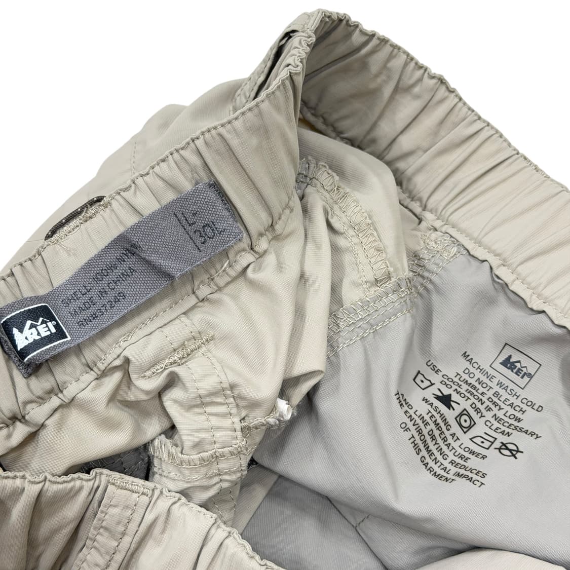REI 컨버터블 2WAY 트랙팬츠 바지 베이지 30 L 상품이미지4