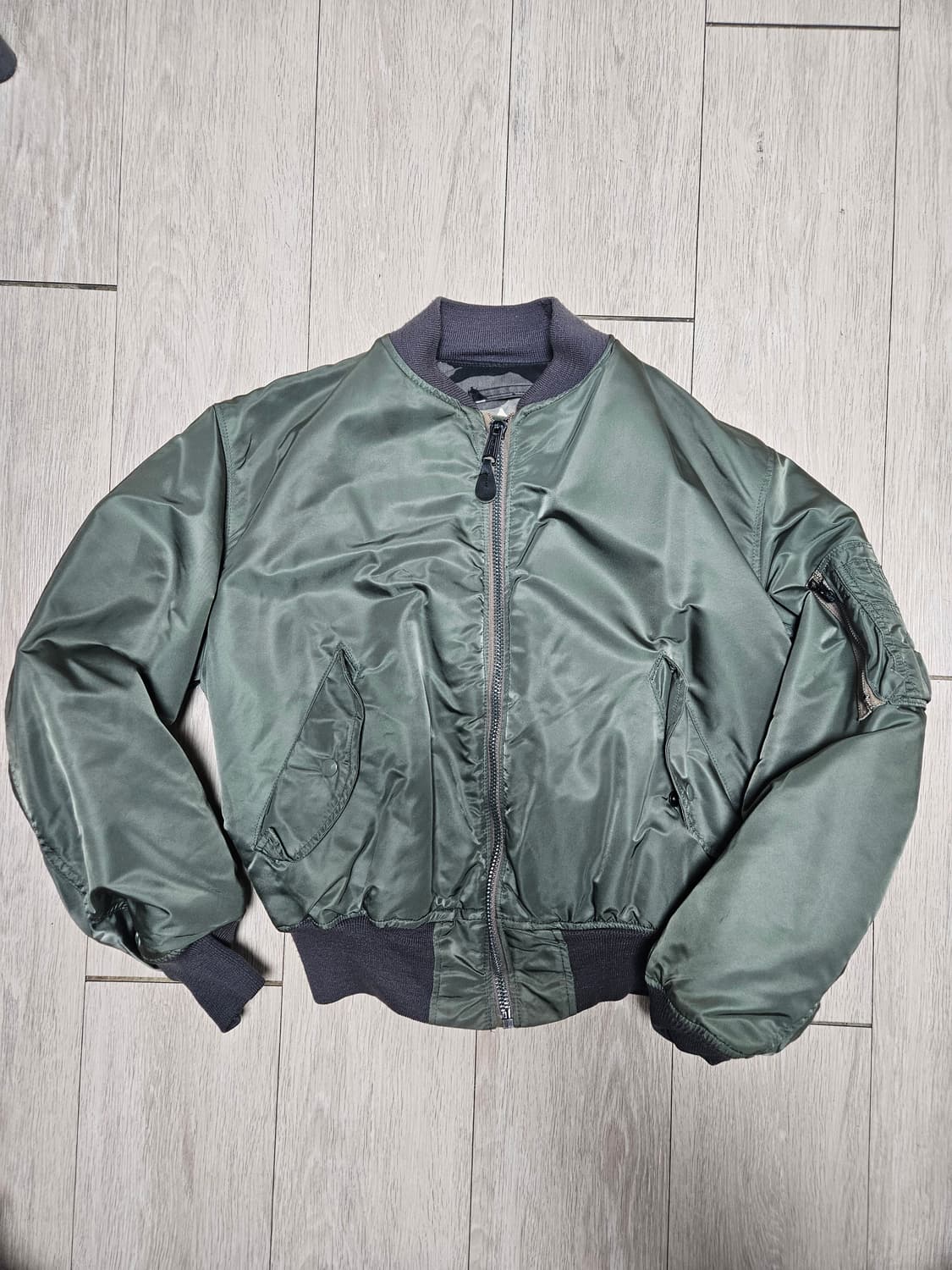 90s hope mfg 리버시블 카모 ma-1 상품이미지1