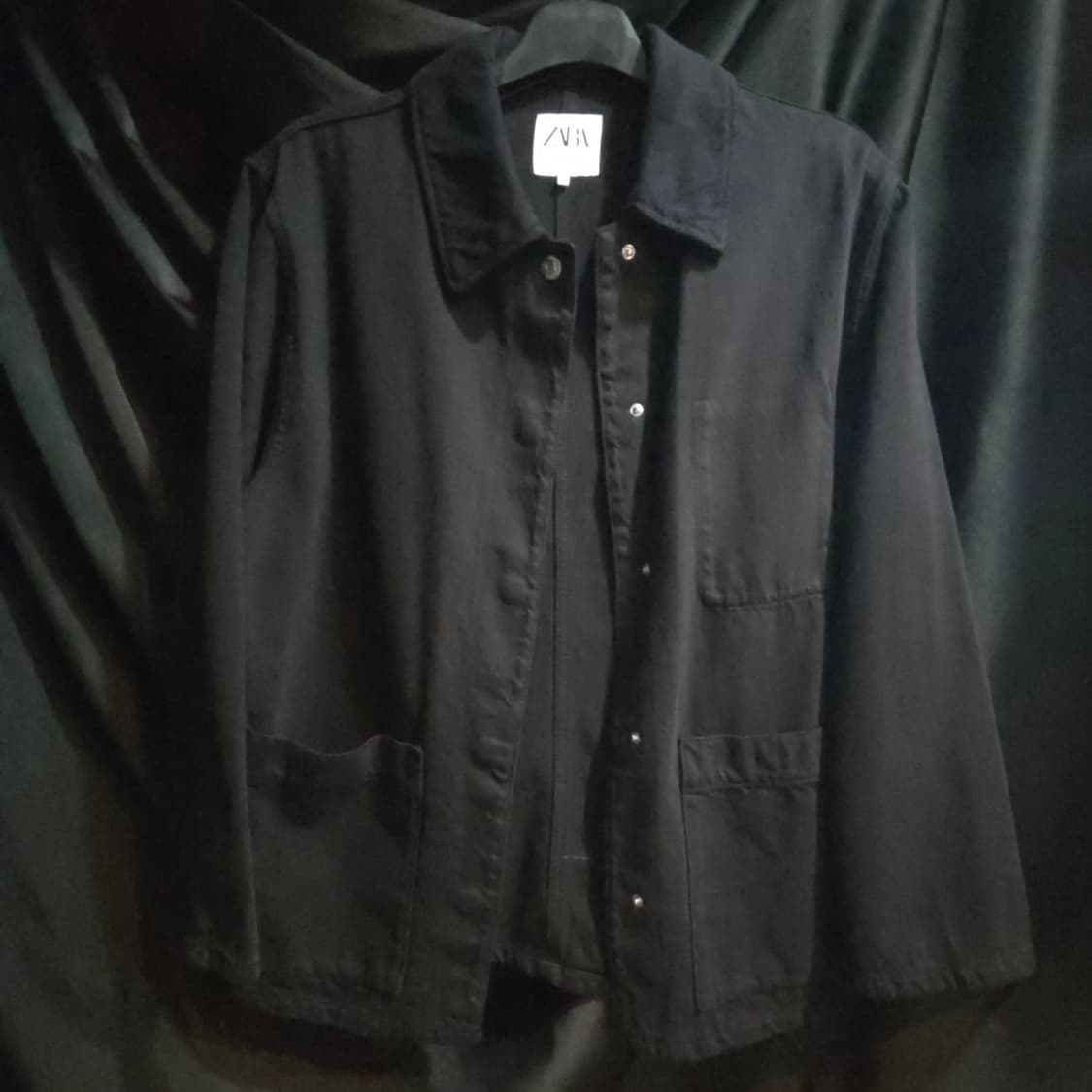 자라 블랙 워크 자켓 상품이미지1