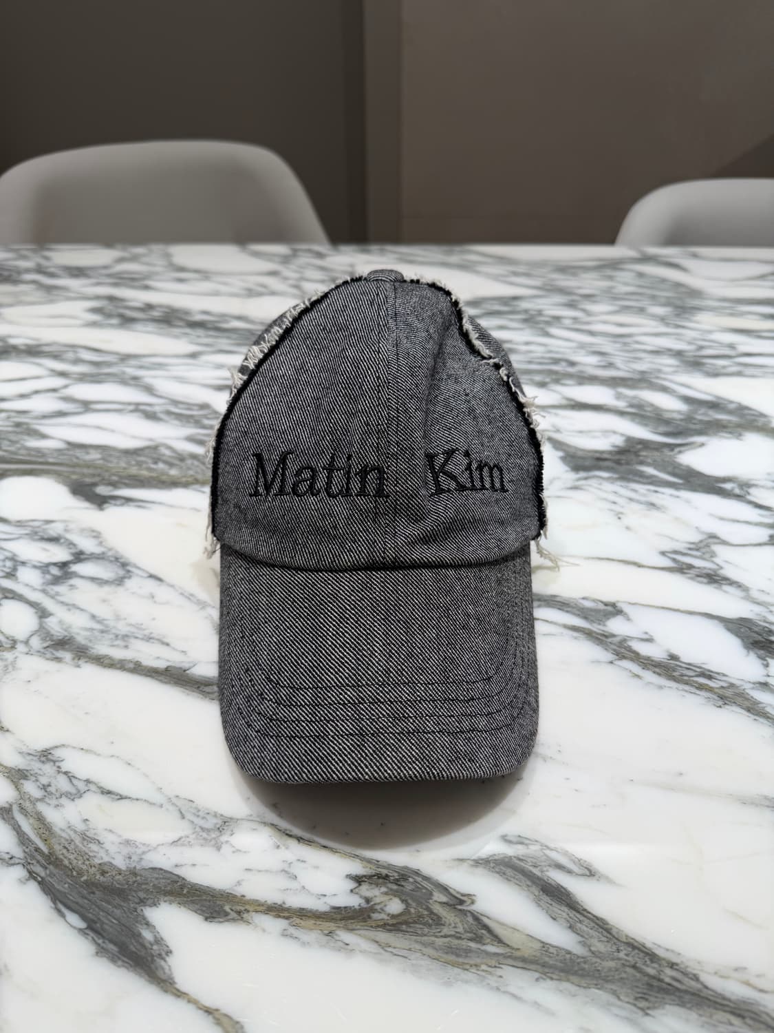 마뗑킴 데님 볼캡 상품이미지1