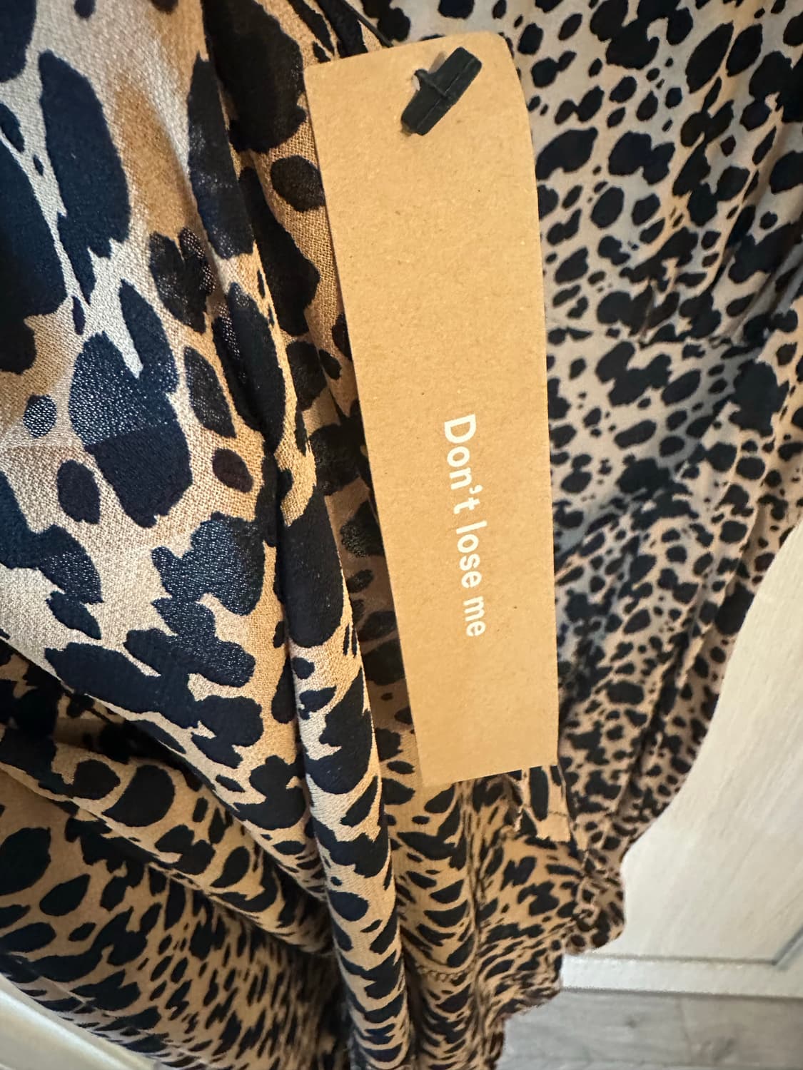 새상품 리포메이션 더스크 드레스 레오파드 블리츠 - 사이즈 02 상품이미지10